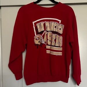 Vintage San Francisco 49ers crewneck sweater